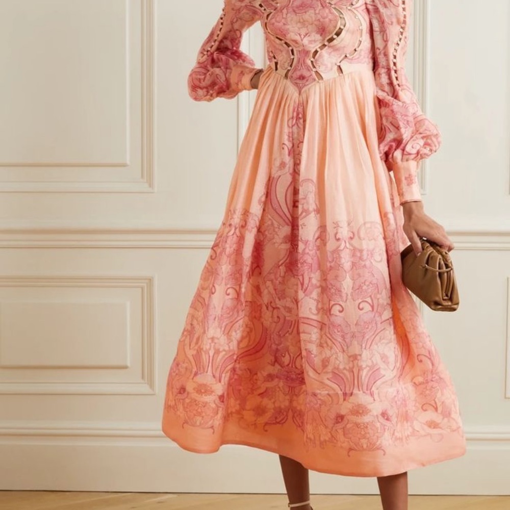 NWT Zimmermann concert midi dress - Picture 4 of 6